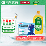 芬必得布洛芬软胶囊0.2g*16粒+道道全高油酸菜籽油900ml*1瓶