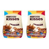 好时Kisses眩彩多口味糖果巧克力 500g *2袋 休闲零食 婚庆喜糖伴手礼