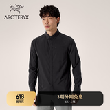 ARC'TERYX始祖鸟 SKYLINE LS SHIRT 男子 长袖衬衣 BLACK/黑色 M