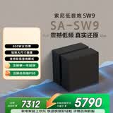 索尼（SONY）SA-SW9 600W无线大功率低音炮 回音壁 适配A9M2 A9000 A8000 A7100 A7000 A5000 A3000