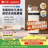 贝昂0耗材空气净化器专业除过敏原杀菌消毒除甲醛除烟味家用消毒机除过敏原认证X3H鸿蒙版