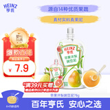亨氏（Heinz）婴幼儿辅食苹果洋梨豌豆泥超金果泥宝宝辅食营养78g