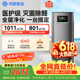 鸿蒙智选720支持华为智慧生活空气净化器3Pro增强版 铂金除甲醛烟味宠物吸毛母婴新房家用价保618