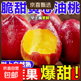 【东东农场专供】山东正宗黄肉小油桃新鲜金腰带黄金桃新鲜桃子 带箱3斤大果80-100克
