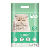 宠怡豆腐猫砂3kg猫砂豆腐砂抑菌除臭无尘猫沙易吸收快结团可冲厕所 绿茶1包