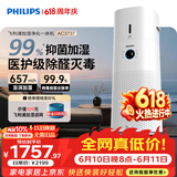 飞利浦（PHILIPS）空气净化器价保618加湿器一体机除甲醛烟味新房孕妇婴儿专业家用室内净化机除花粉过敏原AC3737
