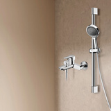汉斯格雅（Hansgrohe）境雨130系列淋浴花洒套装 境雨镀铬手持+浴缸龙头71242