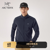 ARC'TERYX始祖鸟 KYANITE JACKET 保暖 男子 抓绒衫 Black Sapphire/蓝黑色 L