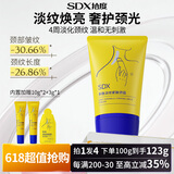 SDX拾度多肽淡纹美颈霜紧致淡化颈纹配滚珠按摩仪放松颈部123g