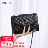 viney牛皮包包女包轻奢链条包洋气斜挎单肩包生日礼物高级感送女友老婆