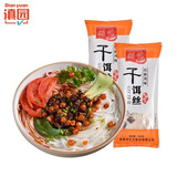 滇园（dianyuan）干饵丝500g*2袋 云南腾冲特产蒸饵丝 耳丝饵块丝 方便速煮食品