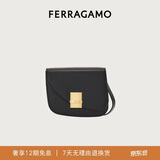 菲拉格慕（Ferragamo）女士黑色斜挎包0769385（小号） 礼物送女友