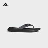 adidas COMFORT FLIP舒适拖鞋人字拖男女阿迪达斯官方轻运动   灰色/黑色   40.5