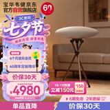 宝华韦健Zeppelin Pro 【价保30天】齐柏林飞艇6代无线HIFI有源蓝牙音箱B&W桌面音响 晨曦金+定制支架