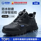 蓝鸥盾劳保鞋男夏季防砸钢包头防刺穿防水安全舒适工作工地鞋D332 43