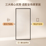 长虹艺术玻璃入户对门半墙隔断流水玄关遮挡2026年新款屏风定制 更多颜色和玻璃款式尺寸联系客服