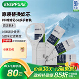 爱惠浦（Everpure） PP棉滤芯4支10吋/5微米加扳手 净水机通用滤芯