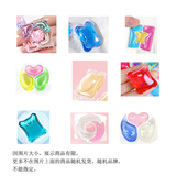 粉嫩公主同款洗衣凝珠三合一清洁洗衣片液护理盒装留香珠随机三颗洗衣凝珠 洗衣凝珠