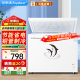 荣事达（Royalstar）冰柜商用大容量全冷冻卧式冰柜家用冷藏冷冻两用冷柜双温商用大冰柜冷冻柜展示柜 【热销 | 388单温】长1.11米 | 省电铜管
