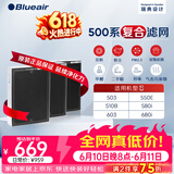 布鲁雅尔Blueair空气净化器过滤网滤芯 复合滤网适用503/510B/550E/580i【配件】
