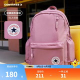 Converse匡威双肩包青少年简约书包新款时尚运动背包初高中生出游潮流书包 悬崖边的玫瑰 【30CM*11.5CM*44CM】
