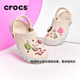 卡骆驰（CROCS）贝雅卡骆班洞洞鞋|205089 冬日白/彩色-1LI   40 (250mm)  