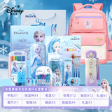 迪士尼（Disney）文具套装 小学生书包儿童保温杯文具礼盒 艾莎文具大礼包女孩生日礼物 冰雪奇缘