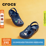 CROCS卡骆驰洞洞鞋贝雅洞洞鞋轻便运动鞋耐磨一脚蹬拖鞋休闲鞋|10126 深蓝-410(含智必星) 40 (250mm)