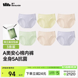 蕉下内裤女士棉质内裤纯棉底档100%棉无痕抗菌抑菌底档 A类棉 CT049