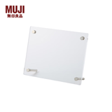 MUJI 亚克力相框 S479712 5寸用/透明（约89*127mm）