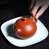 藏壶天下【政府补贴】宜兴紫砂壶纯手工茶壶紫砂茶具朱泥西施茶具套装