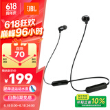 JBLTUNE 135BT蓝牙无线耳机 颈挂式运动耳机 无线立体声耳机适用 苹果耳机黑色