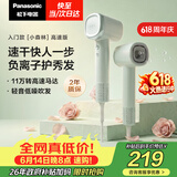 松下（Panasonic）【价保618】高速护发吹风机速干负离子电吹风家用不伤发送女友生日礼物小森林春光绿EH-NE6L