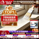 雨虹防水 外墙防水涂料 透明防水胶 补漏王 窗台补漏透明隐形防水 1KG