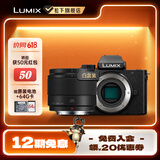 松下（Panasonic）Lumix G100D M43画幅相机 M43卡口 微单相机 无反数码相机 G100D单机+【25mmF1.7】单镜头定焦
