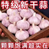 格沃斯（GEWOSI）山东金乡紫皮大蒜头新鲜超市干大蒜生鲜买菜大蒜新干蒜头蒜蔬菜 0.2斤【大蒜】