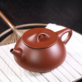 藏壶天下宜兴名家紫砂壶纯手工茶壶紫砂茶具底槽清石瓢壶
