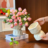 范爷家北欧ins风陶瓷花瓶插花摆件家居花瓶乔迁卧室客厅玄关民宿装饰