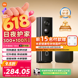 小米智能门铃4 可视门铃300万+100万双摄家用监控摄像头红外夜视远程双向通话包裹快递识别电子猫眼