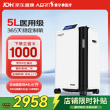 爱尔泰医用吸氧机5L升家用老人氧气机带雾化制氧机AR-5-F孕妇父母送礼