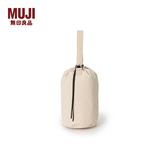 MUJI Walker 不易沾水桶包女包水桶包瑜伽包可手提可双肩健身包大容量 米色