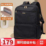POLO双肩包女大容量通勤书包14/15.6英寸电脑包旅行背包女友生日礼物