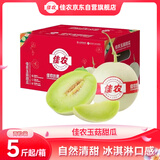 佳农 甘肃玉菇甜瓜 2粒装 5-7斤 水果礼盒 源头直发