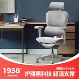 Ergonor保友金豪b雄鹰 人体工学椅 电脑椅 电竞椅办公椅子可躺老板椅 【金豪b雄鹰X】银白网