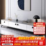 米客米家（MIKEMIJIA）电视柜现代简约小户型客厅落地储物柜轻奢电视机柜子茶几组合家具 店长推荐四柜门+灰色180CM 组装（自行安装）