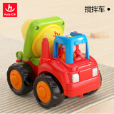 汇乐玩具工程车婴幼儿童玩具车拖拉机挖掘机男孩宝宝玩具生日周岁礼物 自卸/搅拌车（颜色，款式随机发货）