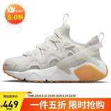 耐克NIKE女子休闲鞋气垫HUARACHE秋款运动鞋DQ8031-101顶峰白36