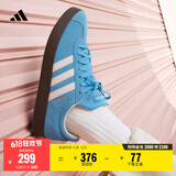 adidas「T头鞋」VL COURT复古休闲板鞋德训鞋男女阿迪达斯轻运动 蓝色/亮白/树脂黄 (推荐女生选小半码)   36