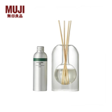 MUJI【设计师系列】【室内芳香油】室内芳香油套装 无火藤条 香薰香氛 圆形 绿意
