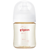 贝亲（Pigeon）新生儿 防胀气宽口径PPSU奶瓶160ml SS号奶嘴 0个月+AA261 